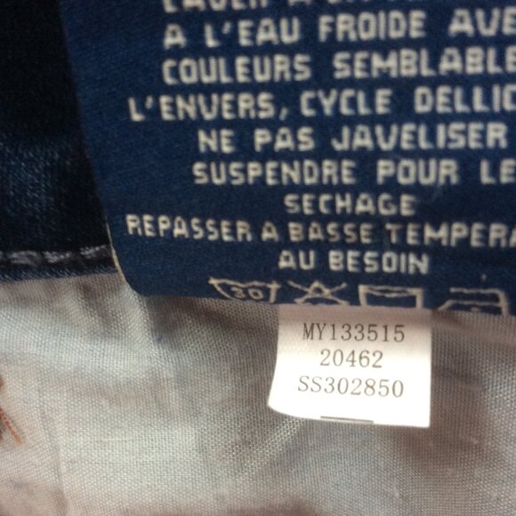 Seven7 Denim Ankle Button High Rise Legging Classic Boho Comfort Jeans Size 10 - Picture 9 of 9